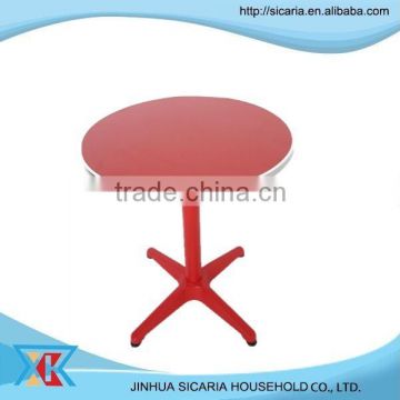 cafe table with MDF top