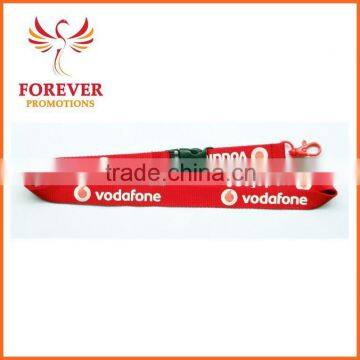 Cheap Silk Screen Print Neck Lanyard Factory