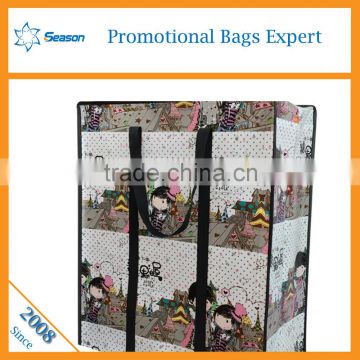 Pp woven bags practical moving house bag waterproof non woven bags