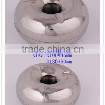 Round shape metal windproof ashtrays with high quality for wholesale