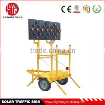 Solar guide board trailers solar guide board