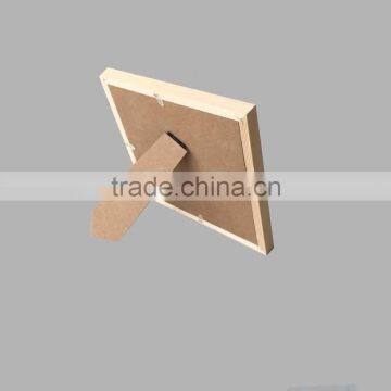 2015 new designed pine wooden photo frame