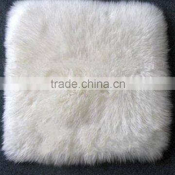 Fur Pillow for Sofa Wholesale Patchwork Real Rabbit Fur Decoration Cushion