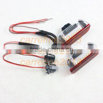 12V Red&white New Trending LED Door Light Projector for VW Golf 6 GTI JETTA MK5 MK6 CC Tiguan Passat B6 Door Warning Light photo-5