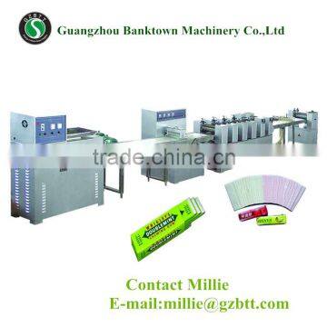 Chewing gum production line