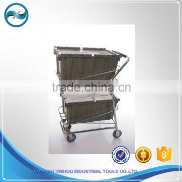 Plastic Nestable and Stackable Large Box Crate