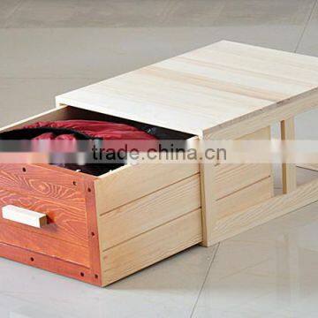 Wooden Makeup Organizer Storage Box, Makeup Organizer