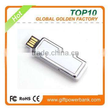 China usb manufacture Plastic usb flash drive with customize logo