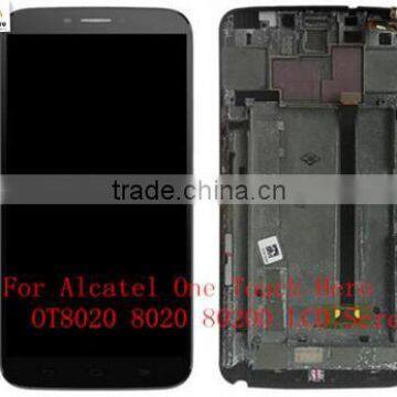 LCD display touch screen digitizer touchscreen panel sensor lens glass for Vodafone Smart 4 Power 985N 985 VF-985 free Glue