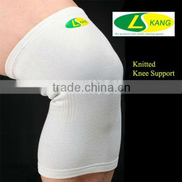 White or customized color adjustable sports knitted knee supports