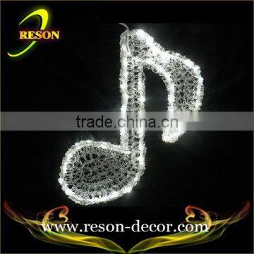 H44cm*W28cm christmas decorative musical note decoration