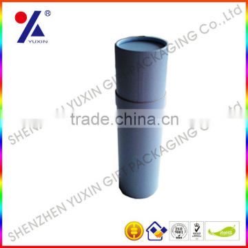 customized wine tube package ,made of round tube and printed paper