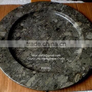 Oceanic Marble Plate