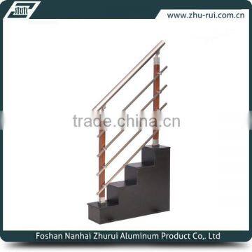 stainless steel / aluminum handrail outdoor stairs/aluminum indoor stair handrail/handrail accessory