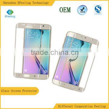 New Arrival !! Samsung s6 Edge Plus Use 3D Full Cover Membrane Tempered Glass Screen Protector photo-4