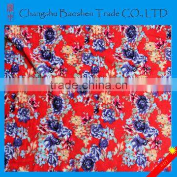 Thick Trend Black And White Polyester Knit Fabric Types Stock