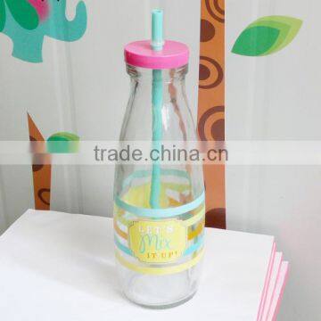 100ml/200ml/250ml/500ml/1000ml Bulk Glass Bottles With Plastic White Lid