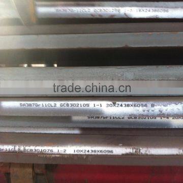 ASME SA387 Grade11 Specification 10x2438x6096mm Pressure Vessel Steel Plate for Boiler