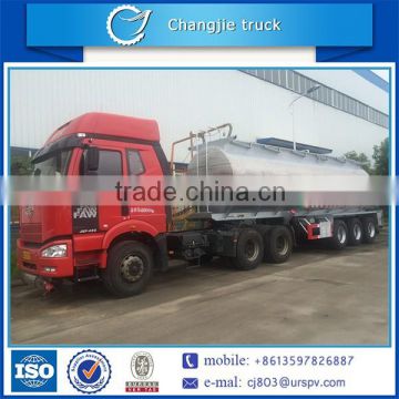 New design high quality hot sale WABCO braking system air suspension aluminum or carbon steel 3-axle oil tank semi trailer