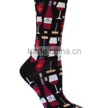 2015 black strip-type warm men snow socks