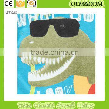 Animal T-shirt Dinosaur T-shirt Childt-shirt 100% Cotton T-shirt Boys T-shirt Kids T-shirt100%cotton photo-2