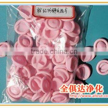 Cleanroom 100% Latex Pink Anti-static Finger Cot photo-3