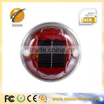 PC Body material Solar panel flashing led road stud plastic road stud