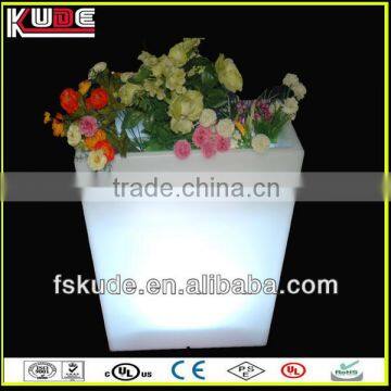 Modern outdoor LED planter