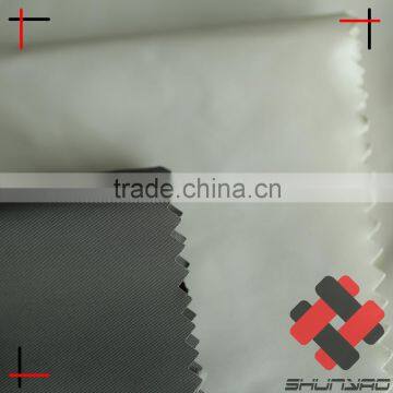 100% Polyester 1/2 Imitation twill Memory fabric with PU coating for man Jacket