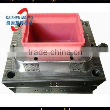 High precise plastic storage box mould, crate mould