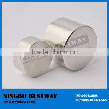 rare earth high quality neodymium cylinder rod magnet for sale