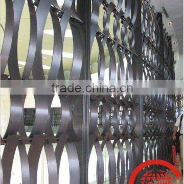 Metal interior decorative design material