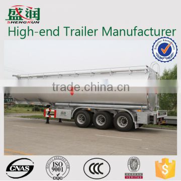 3 axle 50CBM Fuel Tanker / Oil Diesel Transport Truck Semi Tank Trailer For Sale