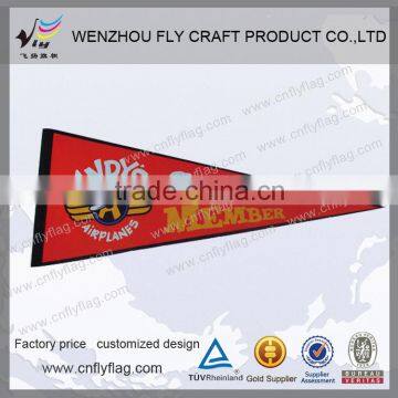 High quality felt pennant string flags