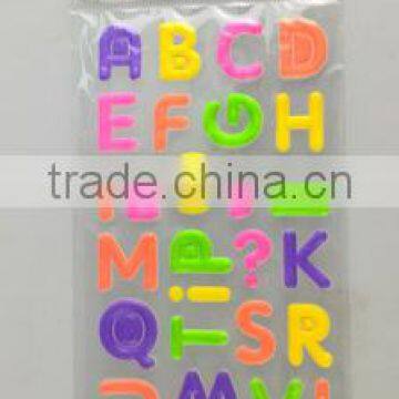 Vinyl Letters Alphabet Puffy Sticker photo-5