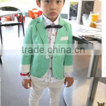 2014 new design smart fashionable boysuit,custom tailored suit