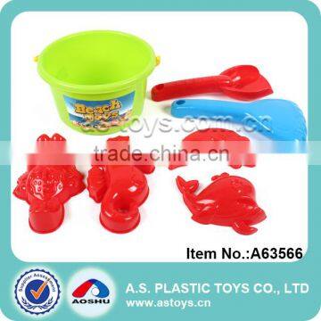 7PCS plastic summer mini beach items