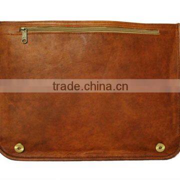 Men Shoulder Bag Men Genuine Leather Messenger Bag Light Brown photo-3