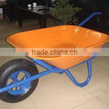 WB6408, Africa market 130kg capacity buiding hand tools, garden , farm, industry wheelbarrow