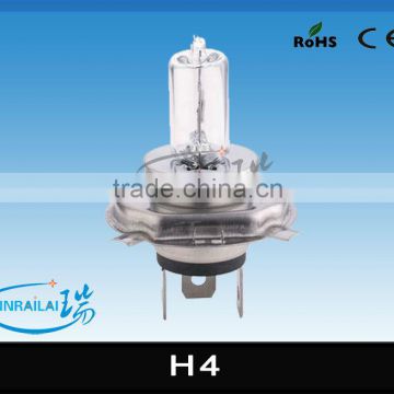 Super white halogen h4 bulb 12V 60/55w base P43T/45T