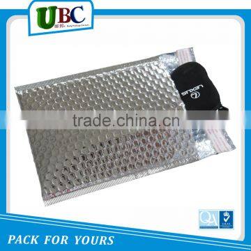 Metallic PE bubble cushioned wrap mailer wholesale