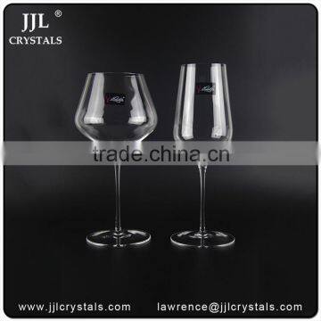 JJL CRYSTAL HIGH QUALITY STEMWARE GLASS ONE MOULD S90BG98 S90BD68 RED WINE GOBLET DRINKING GLASS WATER TUMBLER