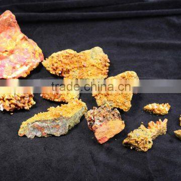 newest factory yellow mineral crystal stone for wholesale