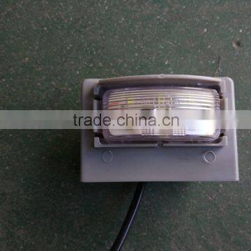 truck or trailer led license plate light with E-mark certification(RK09123)