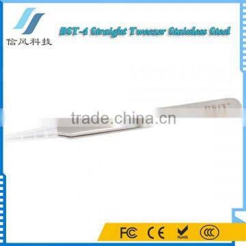 BST-4 Highly Precise Fine Point Straight Tweezer Stainless Steel photo-4
