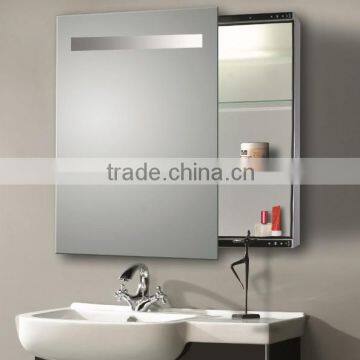 Lighting mirror wall cabinets sliding doors