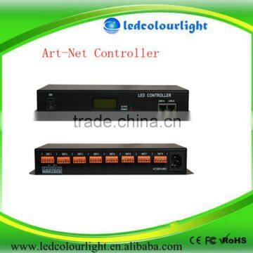 DMX lighting controller Art-Net converter to DMX output madrix software