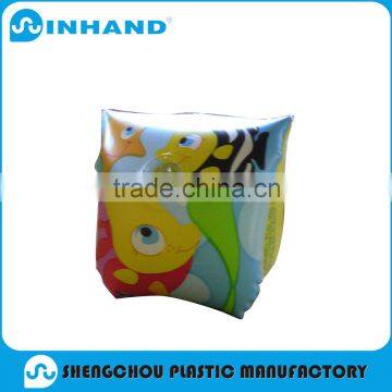 2016 eco friendly CMYK pvc inflatable baby armband ,swimming float baby arm ring, inflatable water baby swim wings