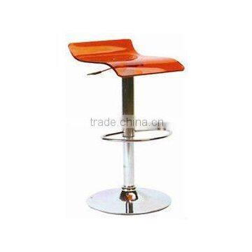 acrylic colourful bar stool