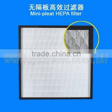 HEPA filter used in clean room